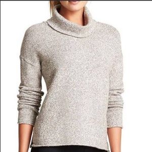 ATHLETA Brindle Funnel Sweater